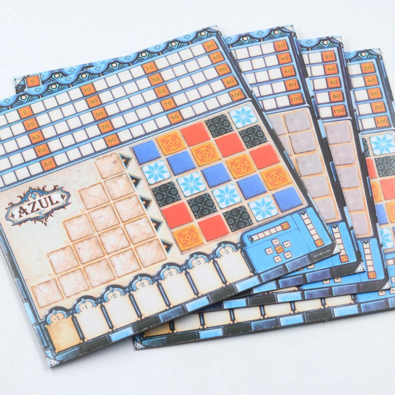 Strategy Board Game - Brettspiel, Strategiespiel zur Fliesenbesatz, schöne Mosaikkunst,