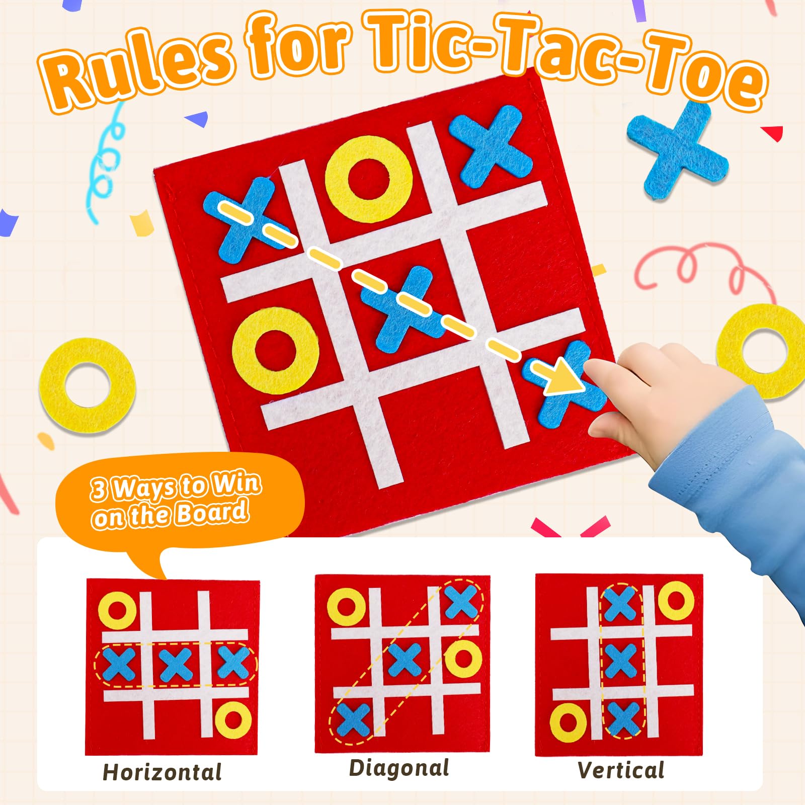 5-40 Stück Tic Tac Toe Strateg – Strategy Board Game Bewertung und Preis