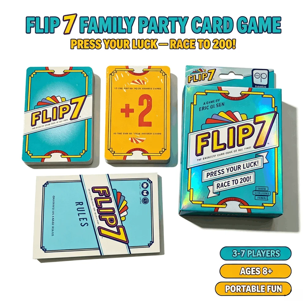 Flip 7 Press Your Luck Kartens – Strategy Board Game Bewertung und Preis