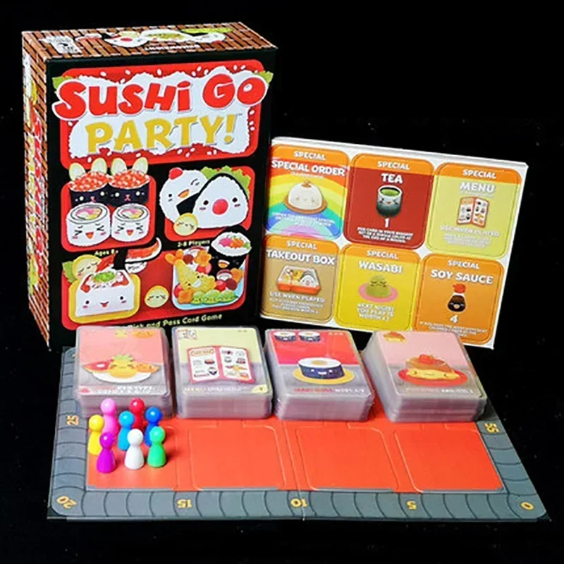 Sushi geht! & Sushi Go Party-K – Strategy Board Game Bewertung und Preis